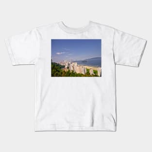 Beautiful seaside town Kids T-Shirt